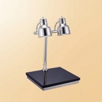 Stainless Steel Dual Heating Lamps Carving Station