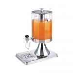 Single Head Gilded Polygon Juice Dispenser