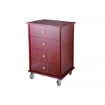 Dishes Collection Mobile Cart