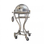Roast Beef Trolley With Stainless Steel Frame