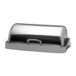 Electric Built-in Oblong Visible Roll Top Chafing Dish With Double Food Pans