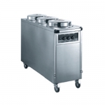 3-Holder All-steel Heated Plate Trolley