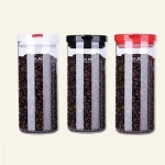1200ml Black Glass Jar