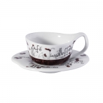 80ml Coffee Cup With Saucer