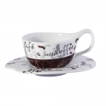 240ml Coffee Cup With Saucer