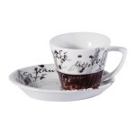 90ml Coffee Cup With Saucer