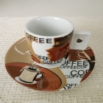 75ml Coffee Cup With Saucer