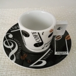 105ml Coffee Cup With Saucer