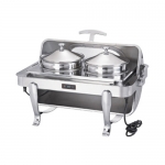 Oblong Visible Soup Station With Chrome legs & Temperature Control