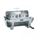 Oblong Visible Soup Station With Stainless Steel legs & Temperature Control