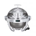 Round Visible Soup Station With Stainless Steel legs & Temperature Control