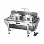 Oblong Soup Station With Chrome legs & Temperature Control