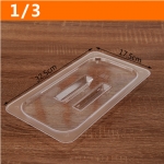 1/3  Transparent Lid With Handle