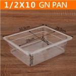 1/2*100 Transparent GN Pan