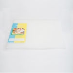 600*400*25mm White Square Plastic Chopping Board