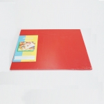 600*400*25mm Red Square Plastic Chopping Board