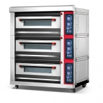 Luxury 3-Layer 6-Tray Gas Deck Oven
