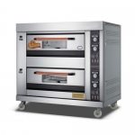 2-Layer 4-Tray Gas Deck Oven