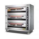 3-Layer 6-Tray Gas Deck Oven