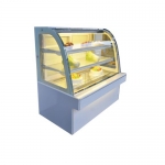 1.2m Curved Glass Bakery Showcase