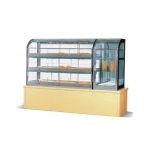 Luxurious 3 Layers 9 Pans Combination Bakery Showcase