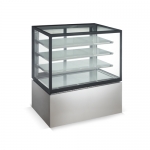0.9m Floor Stainless Steel Standing 4 Layers Refrigerated Deli Case