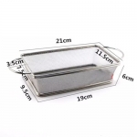 Large French Fries Basket With Dould Holders