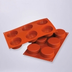 023# Silicon 6 Cups Petit Fours Mould