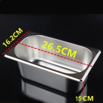 1/4*6.0' Stainless Steel Gastronorm Container