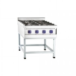 900 Series Gas 4-burner Range with Under Shelf
