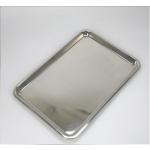 260*190mm Multi-function Mirror SS Serving Platter