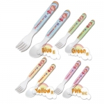 Green XMO Fork & Spoon Set