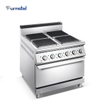 900 Series Electric 4-Hot Plate Cooker With Oven
