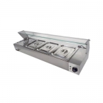 Electric 4-Pan Bain Marie